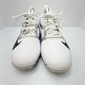 Nike Alpha Huarache‎ Varsity Low Turf White/Black Men's 10.5 FN0028‑100 –NWOB